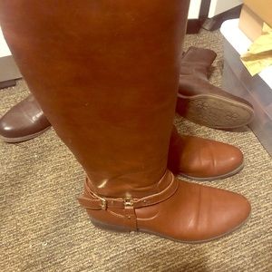 Tommy Hilfiger Brown Riding Boots